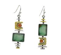 VERDANVERSE Orecchini Vintage Pendenti Turchesi Creativi Leggeri e Resistenti Decorazioni Auricolari Eleganti per