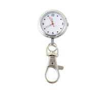 VERDANVERSE Orologio da Tasca Portachiavi con Numeri Grandi, Quadrante Luminoso, Materiale Quarzo e Metallo, Design Rotondo per Coppie e Ragazzo Ragazza