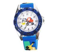 VERDANVERSE Orologio Digitale con Cartoon in Silicone Blu Scuro Resistente e Facile da Leggere per Apprendere e