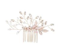 VERDANVERSE Pettine Decorativo Per Sposa Con Dettagli Strass Accessorio Elegante Per Cerimonie Completa Tuo Look Per Matrimoni e Occasioni Speciali