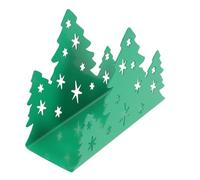 VERDANVERSE Porta del tovagliolo di metallo portatovaglioli per la cena porta asciugamano di carta in acciaio inossidabile Portatovaglioli da bar da tavola Green