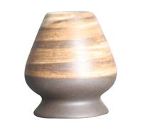 VERDANVERSE Porta Frusta per tè Matcha in Ceramica Supporto Tradizionale Giapponese Organizer per Chasen in bambù Espositore Elegante per Accessori da Matcha