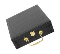 VERDANVERSE Portasigari con Coperchio Ribaltabile Effetto Coccodrillo Scatola Portaoggetti Portatile con Interno EVA Custodia Protettiva per Sigari e Accessori Design Retrò per Conservare