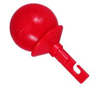 VERDANVERSE Punta a Sfera Rotante Stile Gancio per Bastone da Passeggio a Sfera Rotante Sicurezza Migliorata in Plastica Rosso per Ciechi e Ipovedenti per Uso Esterno e Domestico