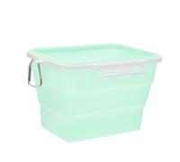 VERDANVERSE Sacchetti Alimenti Riutilizzabili in Silicone Verde Porta Alimenti Freezer con Chiusura Ermetica per Conservazione Freschezza e Organizzazione Cucina Resistente Microonde e