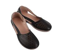 VERDANVERSE Sandali Donna Estive Zeppa Bassa con Zeppa Scarpe Leggere Traspiranti con Design Hollow Out per Passeggiate