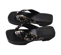 VERDANVERSE Sandali Estivi in Legno Giapponese Zoccoli Platform Chic e Confortevoli Ciabatte per e Città Design Creativo e