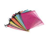 VERDANVERSE Set 10 Pezzi Sacchetti in Rete Cordoncino per Frutta e Verdura, Buste Spesa Riutilizzabili in Mesh, per Cucina e Conservazione Alimentare Colore Casuale