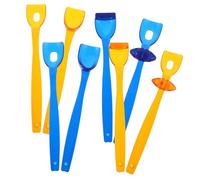 VERDANVERSE Set da 8 Dispositivi per Esercizi Muscolari Orali, Allenatore della Lingua Portatile Stimolazione Mirata per Riabilitazione del Linguaggio e Miglioramento Comunicazione,