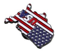 VERDANVERSE Spilla Patriottica Usa Distintivo Decorativo Per Giacche Cappelli e Zaini Accessorio Versatile Per Celebrazioni Del Luglio e Della Memoria Spilla Per Mostrare Tuo Supporto Alle