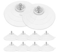 VERDANVERSE Suction Cups for Glass Windows M5 Filettatura in Metallo e PVC 10 Pezzi per Accessori Bagno e Mobili
