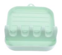 VERDANVERSE Supporto per Bacchette in Silicone Multifunzione Poggiaposate Antiscivolo Compatto per Cucchiaio Forchetta e Pennello da Scrittura Accessorio Tavola Creativo Verde