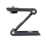 VERDANVERSE Supporto Treppiede Z Pieghevole per Fotocamera e Smartphone Testa Inclinabile Compatibile con Action Cam e Telefoni con Vite Standard e Base Antiscivolo Portatile e Leggero per