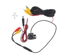 VERDANVERSE Telecamera Retromarcia Auto HD con Visione Notturna LED Kit con Monitor per Parcheggio e Inversione Compatibile con Vari Modelli Nero