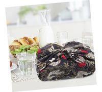 VERDANVERSE Tessuto Furoshiki in Cotone Design Koi Panno Da Imballaggio Giapponese Reversibile Per Contenitore Pranzo Come Tessuto Per Avvolgere Regali o Decorativo