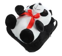VERDANVERSE Zaino Panda Nero Zainetto Versatile per Scuola e Viaggio Design Unico e Accogliente Regalo per Bambine