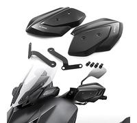VERDDE Moto Paramani Scudo Protezione della Mano Protezione Parabrezza Knuckle Visiera Accessori per Y&amaha Xmax 300 2023- X Max X-Max (Color : Silver)