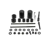 VERDDE Paramano per Suzuki V-Strom DL650 2004 2005 2006 2007 2008 09 2010 11 12 13 14 15 16 17 18 19 2020 21 2022 Moto Paramani Protezioni Manubrio DL 650 V Strom (Color : Screw Matching)