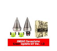 (verde 1 con scatola) Kit di aggiornamento Jinbao Devastator Parti Ver 2.0 G1 GT Trasformazione Action