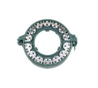 (Verde) 2 pezzi D1S D1R D1C Supporto adattatore per lampadina proiettore in metallo per portalampada