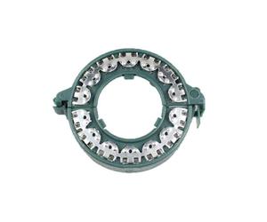 (Verde) 2 pezzi D1S D1R D1C Supporto adattatore per lampadina proiettore in metallo per portalampada