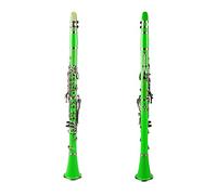 Verde Addominali Clarinet Set BB 17 Key B Flat W/Cinturino Clarinetti