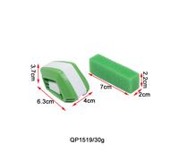 (Verde) agente universale per il restauro dei tergicristalli per auto, detergente per vetri per auto