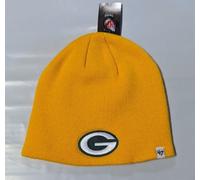 Verde Bay Packers Berretto IN Maglia Cappello Invernale Tocco Nuovo Giallo 47