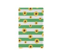 Verde Bianco A Strisce Girasole Piastre Da Parete Decorativi per Prese Elettriche Unico Wall Plate Covers tapa para interruptor de luz Duplex Outlets