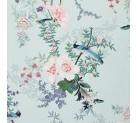 Verde Blu Uovo Anatra Parati - Geometrico Floreale Animali Metallico & Altro