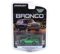 Verde CHROME CHASE ~ 1/64 1993 Ford Bronco XLT Greenlight 30452-VERDE