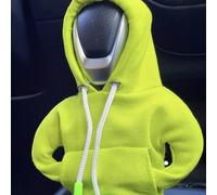 (verde) Copri pomello del cambio per auto, con cappuccio, carino, con cappuccio, adatto per cambio manuale