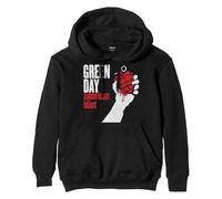 Verde Day American Idiot Pullover Felpa Con Cappuccio