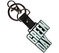 Verde Day Stacked Band Logo Keychain Size One Size