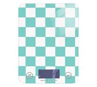 Verde e Bianco Americano Plaid bariatrico Portatile Food Scale Viaggio 12 lb/1 oz, 5kg/5g Grammi Bilancia Digitale con 4 Unità per (Utente) (Utente) báscula para pesar alimentos