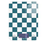 Verde e Bianco Americano Plaid Cottura Bilance Alimentari per Cucina 12 lb/1 oz, 5kg/5g Bilancia da cucina grammo con 4 Unità per (Utente) (Utente) (Utente) bascula Digital de peso para comida