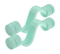 Verde Ferma Sportello Lavatrice Supporto Plastico, Magnetico 2 Pezzi | Installazione Facile, Apertura e Chiusura Rapide, Resistente AI Danni, per Hotel e Lavanderie Self Service
