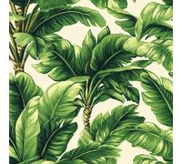 Verde Foglie Palma Pellicola Adesiva per Mobili Piante Tropicali Carta da Parati Rimovibile Autoadesiva Opaco Ispessita Wallpaper Impermeabile Rullo Sticker per Cucina Armadio Porta 0.52x20 m
