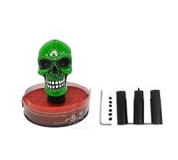 (Verde) JDM Pomello del cambio con teschio Maniglia della leva del cambio manuale Universale Multicolore