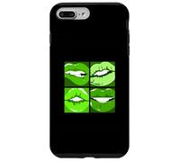 Verde Leggi Le Mie Labbra Grafica Verde Custodia per iPhone 7 Plus/8 Plus