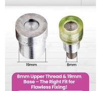 Verde Macchina Fustelle Per Fissaggio Doppio Tappo Rivetti 4mm-15mm Fai Vestiti