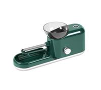 (Verde) Macchina per arrotolare sigarette elettrica automatica Mini iniettore per arrotolare tabacco portatile per sigarette con filtro di d