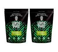 Verde Mate Chimarrao Yerba Mate Tea dal Brasile di alta qualità di Yerba Mate, Chimarrao Yerba Mate, Yerba Mate, resistente e stimolante Yerba Mate, non fumato, vegano, senza glutine (1000g (2x500g))
