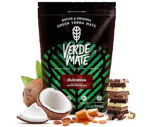 Verde Mate Dulcessa Tostada 500 g | Yerba Mate Tostata al Cioccolato | Infuso Aromatico dal Brasile | Perfetto per ogni Momento