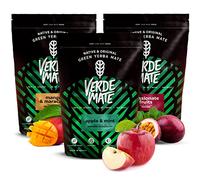 Verde Mate Green Fruity Yerba Mate Tea Set 3x500g - Mango & Maracuya, Mela & Menta, Frutta Passionale, Brasiliano