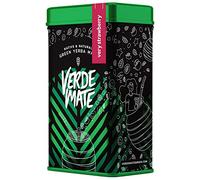 Verde Mate Green Very Strawberry 0,5 kg - Yerbera, Barattolo di metallo con dispenser, Yerba mate con fragole, Aroma fruttato