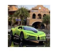 (Verde) Modelli di auto sportive Centodieci in metallo in scala 1:32, veicoli giocattolo, modellini