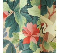 Verde Multi Rotolo di Carta da Parati Gru Giardino Trama Vinile Come Creations