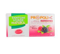 TANTUM VERDE NATURA PROPOLI+C CON ZINCO E VITAMINA C 15 PASTIGLIE GOMMOSE GUSTO FRUTTI DI BOSCO