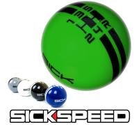 Verde/Nero Rally Righe Cambio Pomello Per 5 Velocità Corto Tiro 5RDR 10X1.5 S02